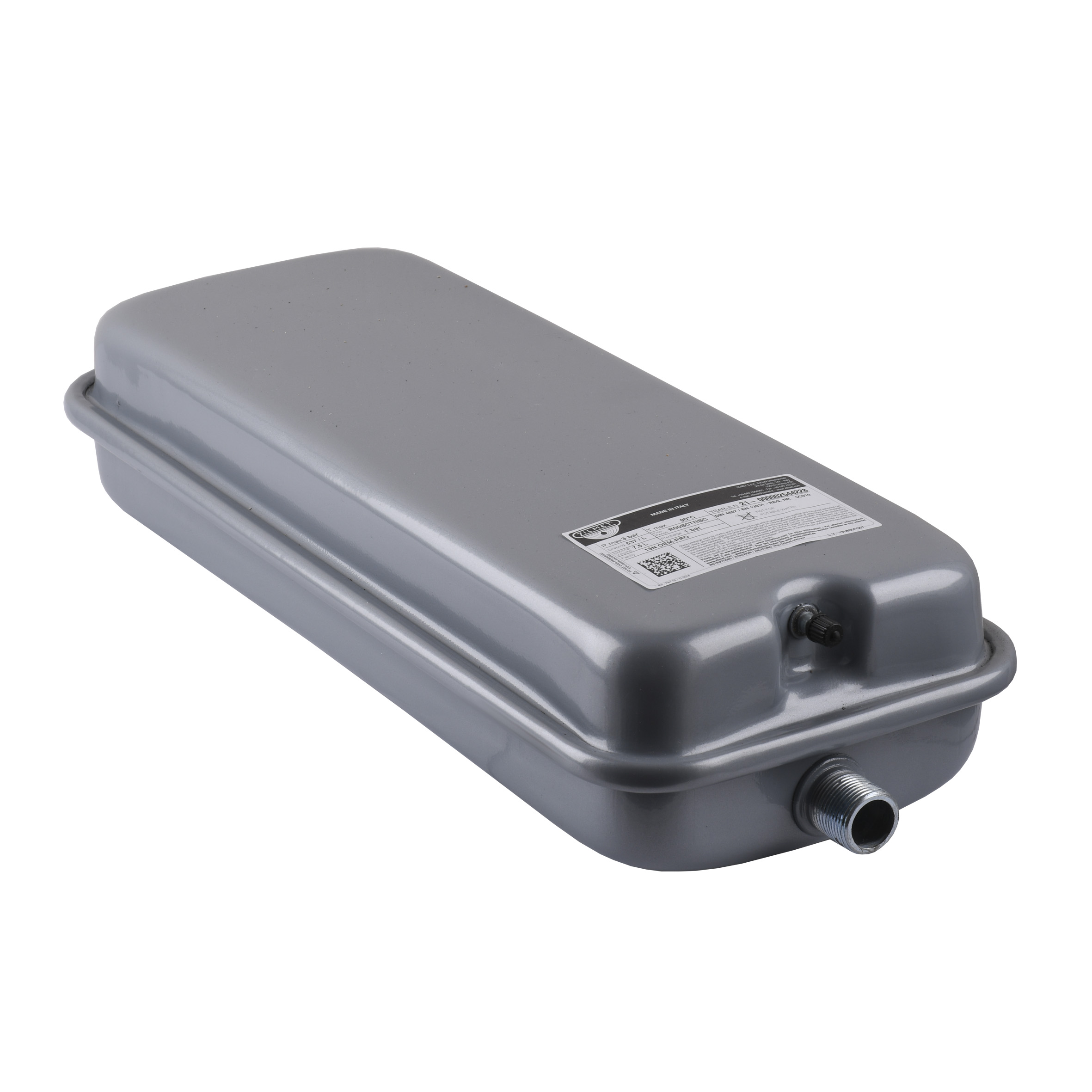 Бак Zilmet oem-pro для монтажу в котли Арт. 537  7.5л 3/4″ 3bar прямокутний ( 13N600FG07 ) в інтернет-магазині Yago
