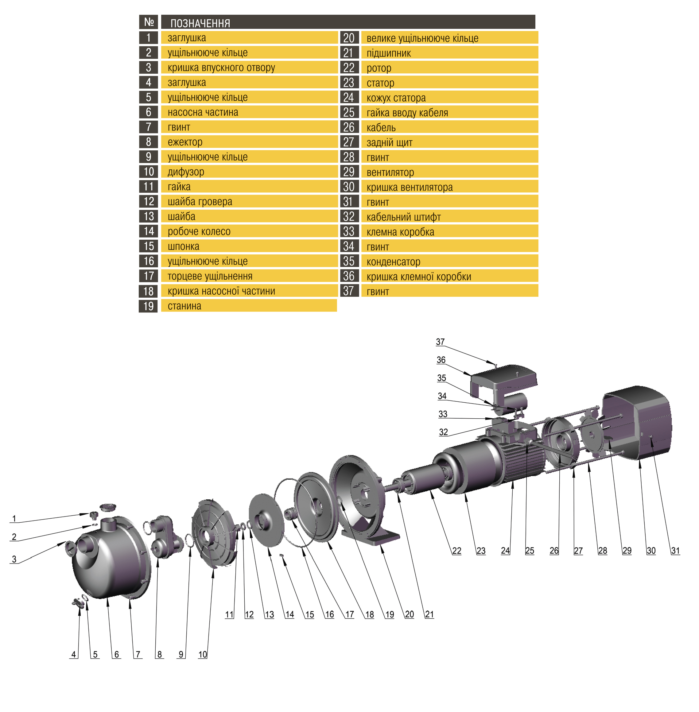 Насос відцентровий Optima JET150S PRIME 1,3кВт в інтернет-магазині Yago