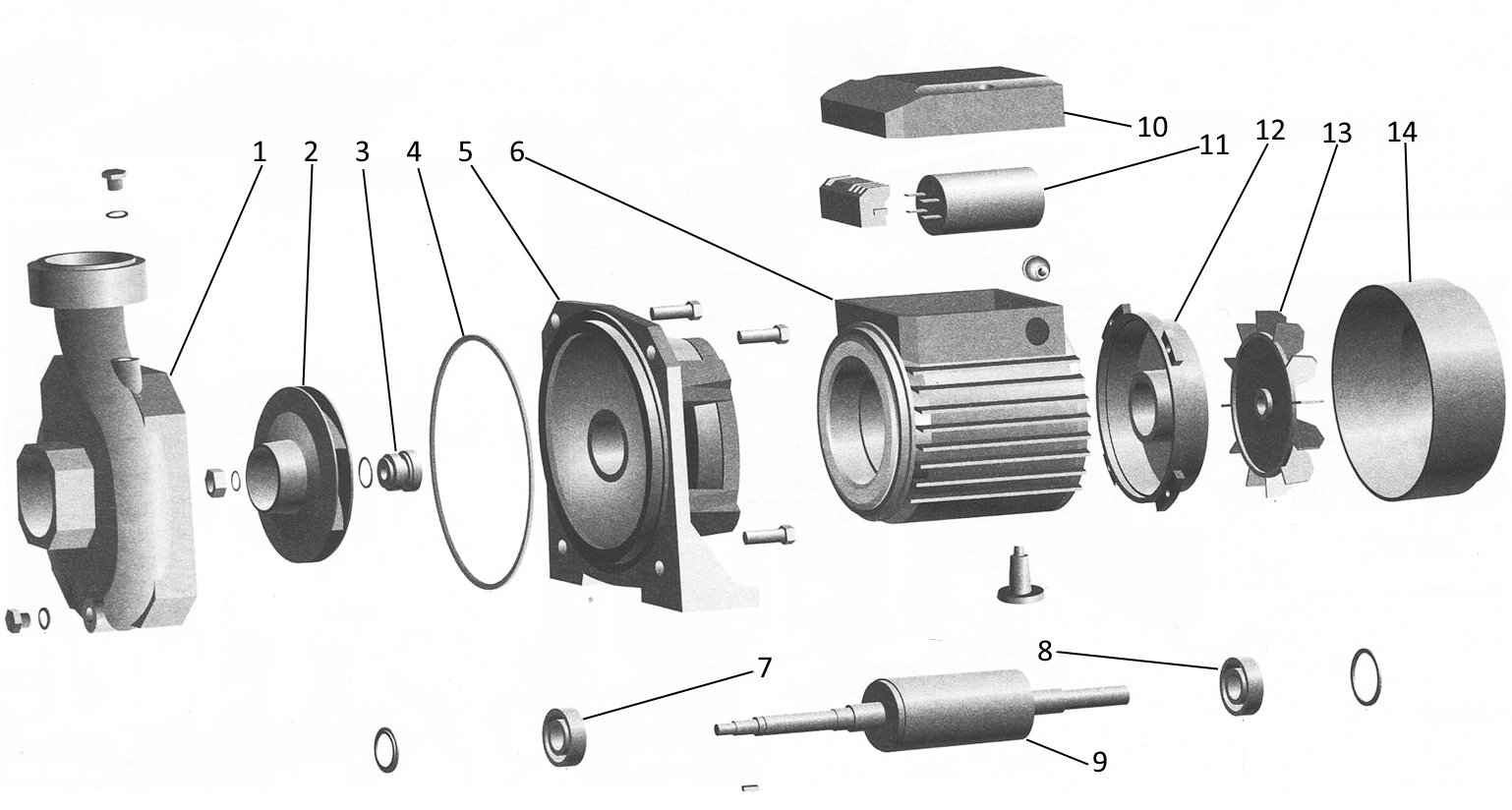 Насос відцентровий Optima 2DK-20 1,5кВт в інтернет-магазині Yago