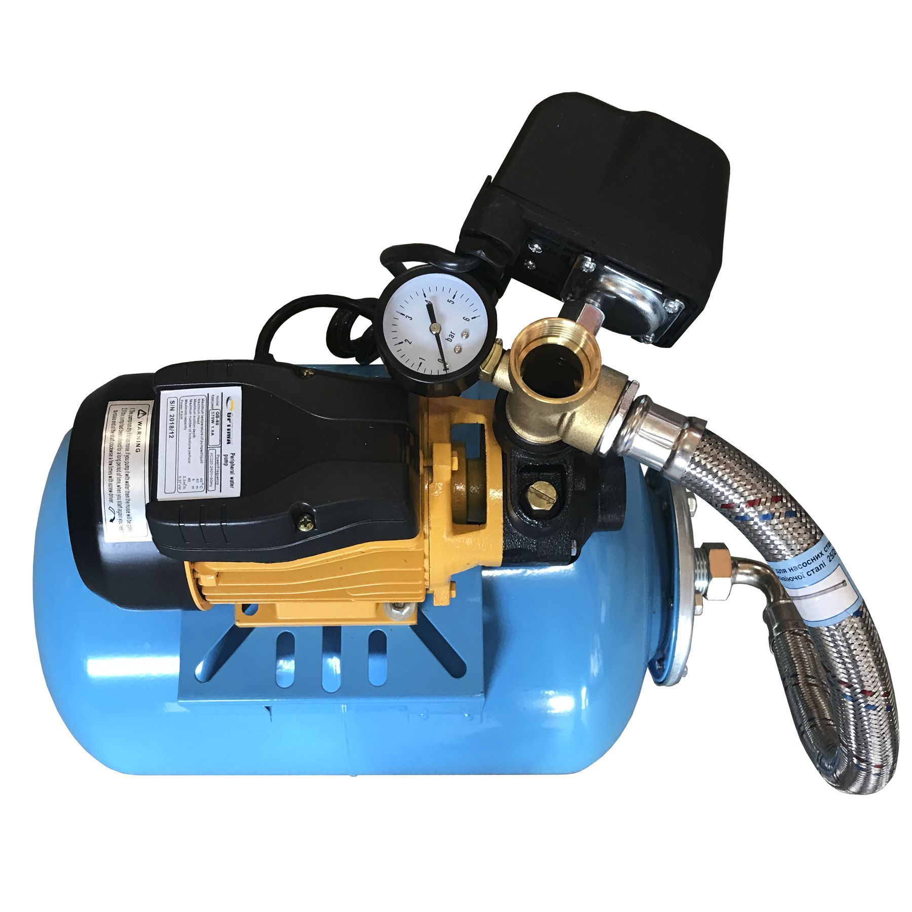 Насосна станція  Optima QB60 L 0,37кВт - 24л на ГРЕБІНЦІ в інтернет-магазині Yago