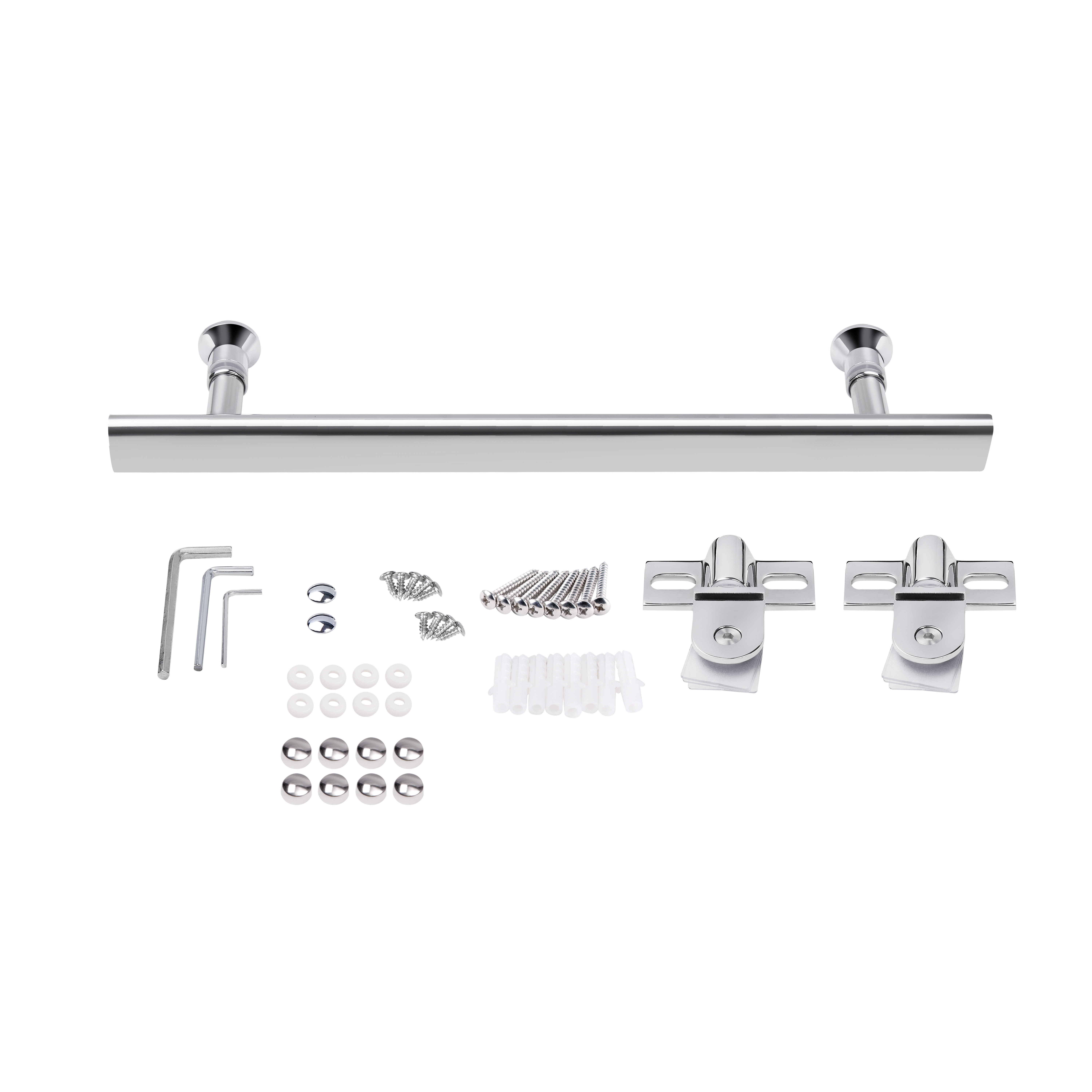 Душова кабіна Lidz Dozorca SC90x90.CRM.LOW.TR, скло прозоре 6 мм без піддона