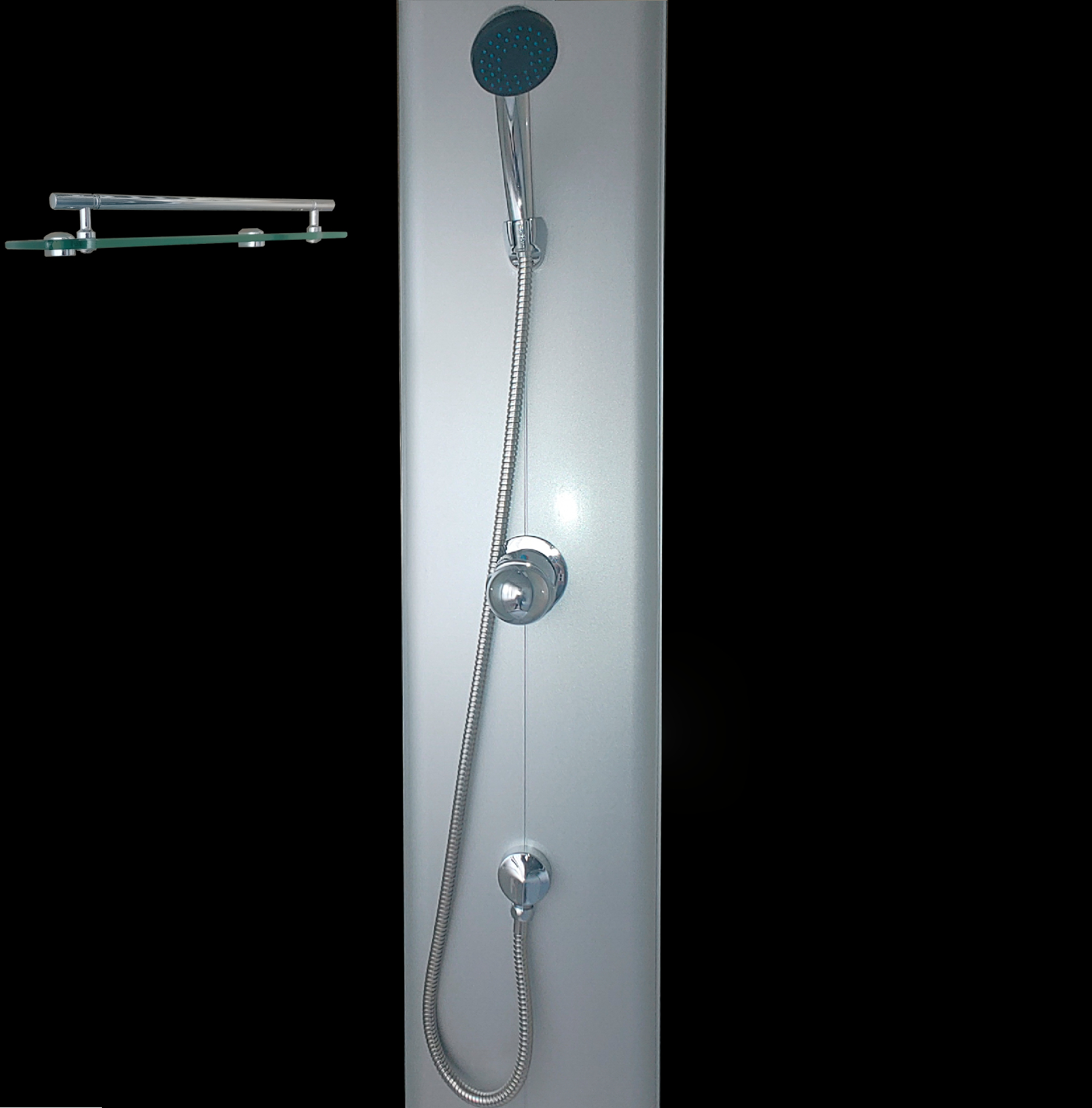 Душовий бокс BRAVO SAN L90B без даху (3уп.)