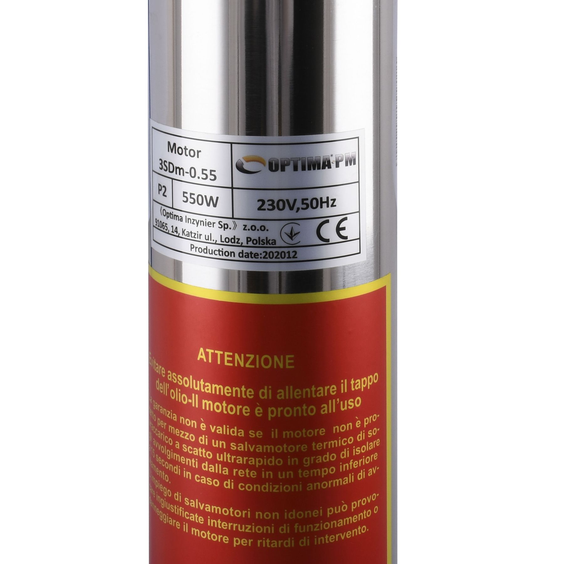 Насос свердловиний з підвищеною стійкістю до піску  OPTIMA PM 3SDm2,5/15 0,55 кВт 65м + 40 м кабель в інтернет-магазині Yago