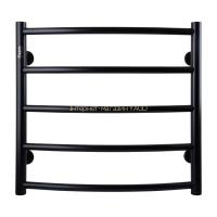 Рушникосушарка UNIO LD W 500-500-5 BLK Драбинка Дуга вода чорна в інтернет-магазині Yago