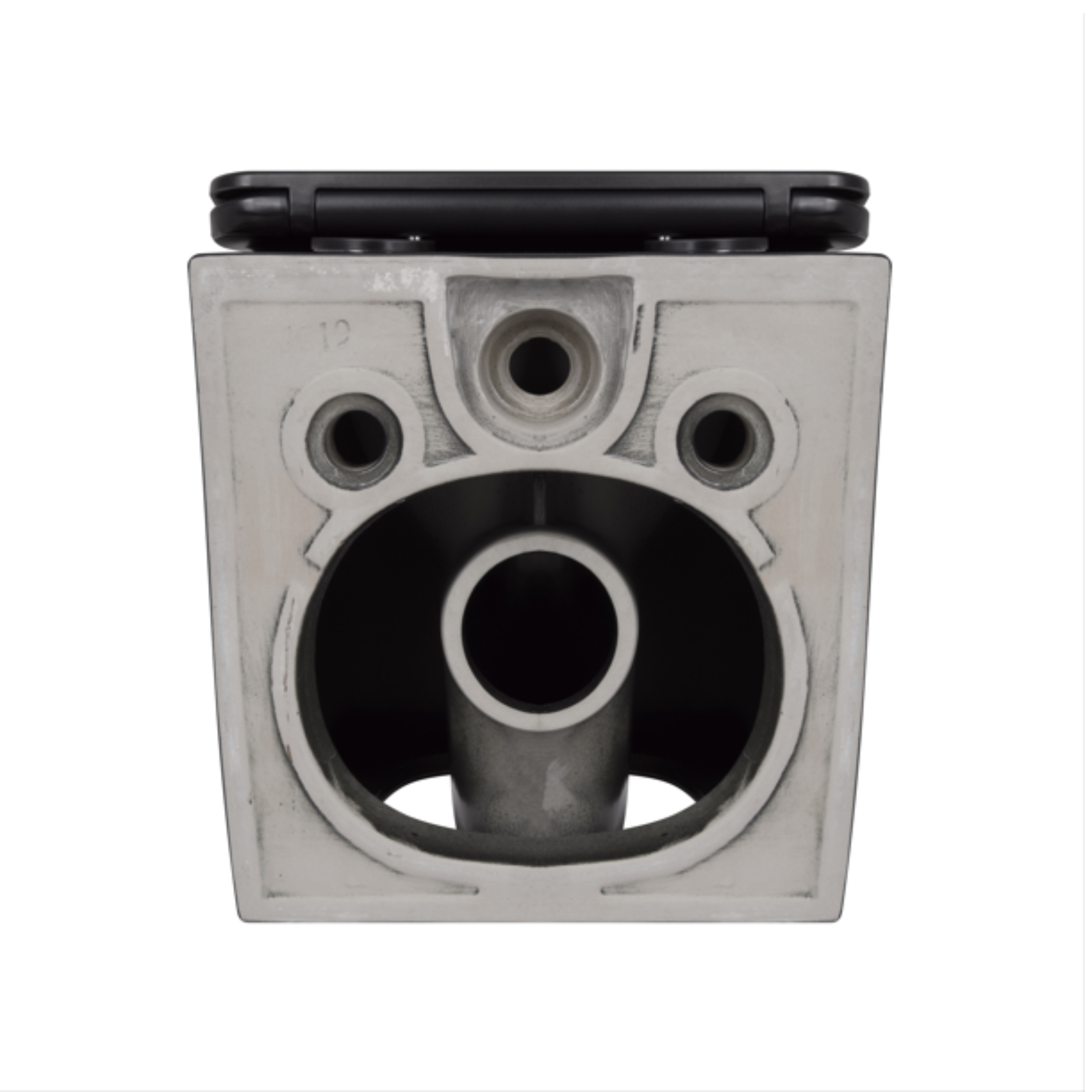 Унітаз підвісний Qtap Tern New Ultra Quiet безобідковий з сидінням Soft-close MATT BLACK QT17332303ASMB