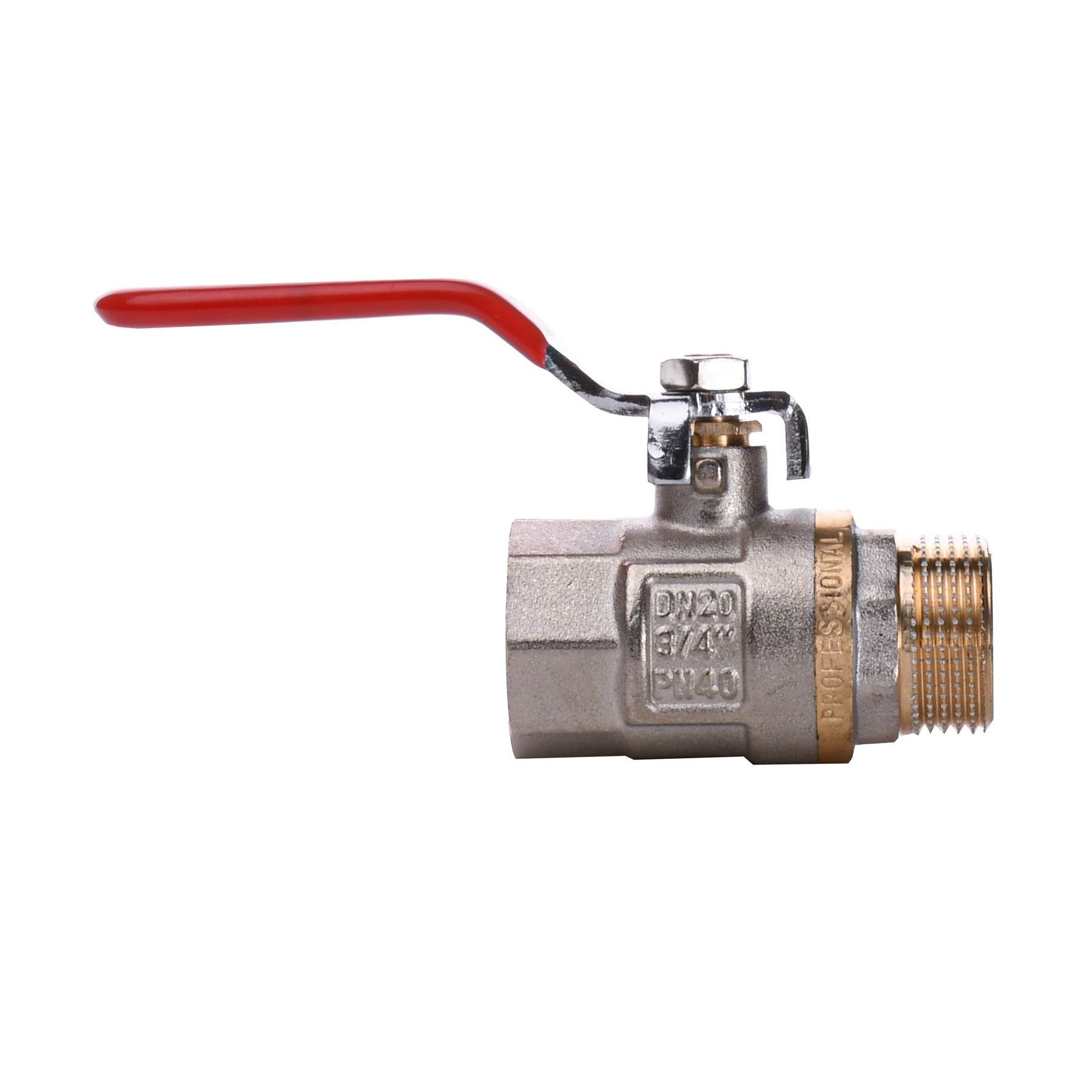 Кран кульовий прямий Q PROFESSIONAL    3/4″ ЗВ КР PN40 QP152 в інтернет-магазині Yago