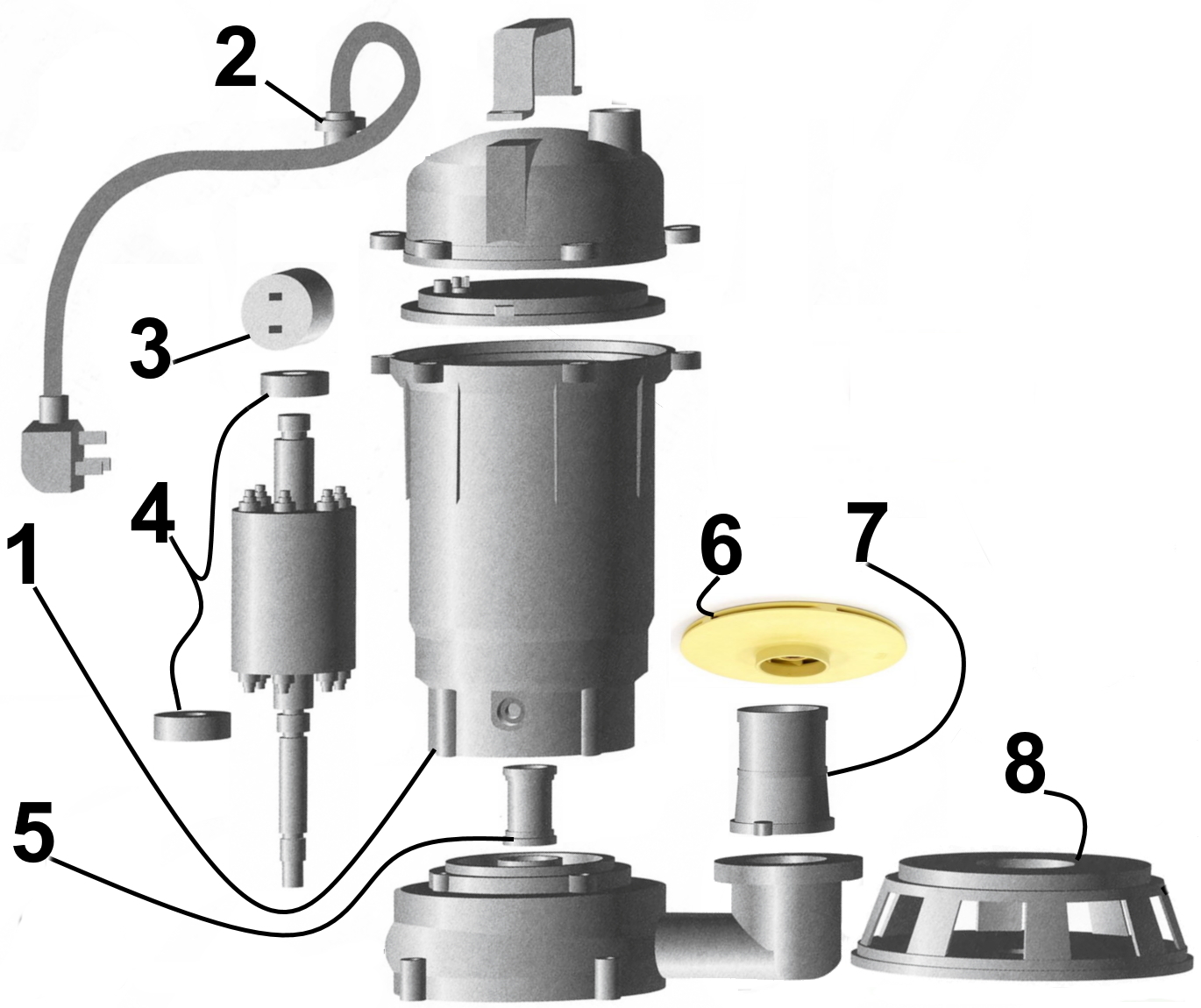 Насос дренажний VOLKS pumpe QDX mini 0,25кВт в інтернет-магазині Yago