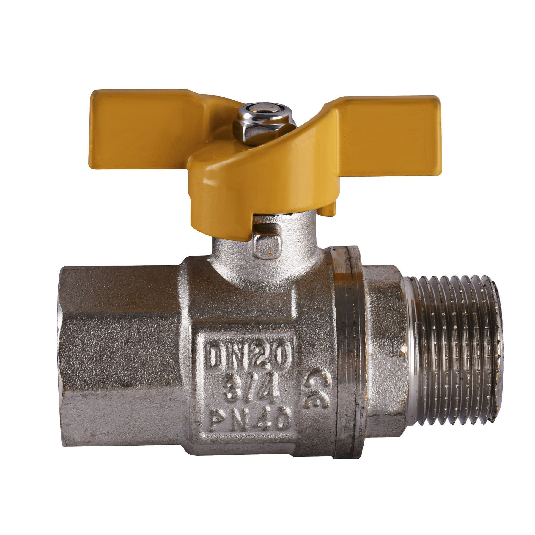 Кран кульовий прямий SELBA 3/4″ ЗВ ЖБ SL1508 в інтернет-магазині Yago