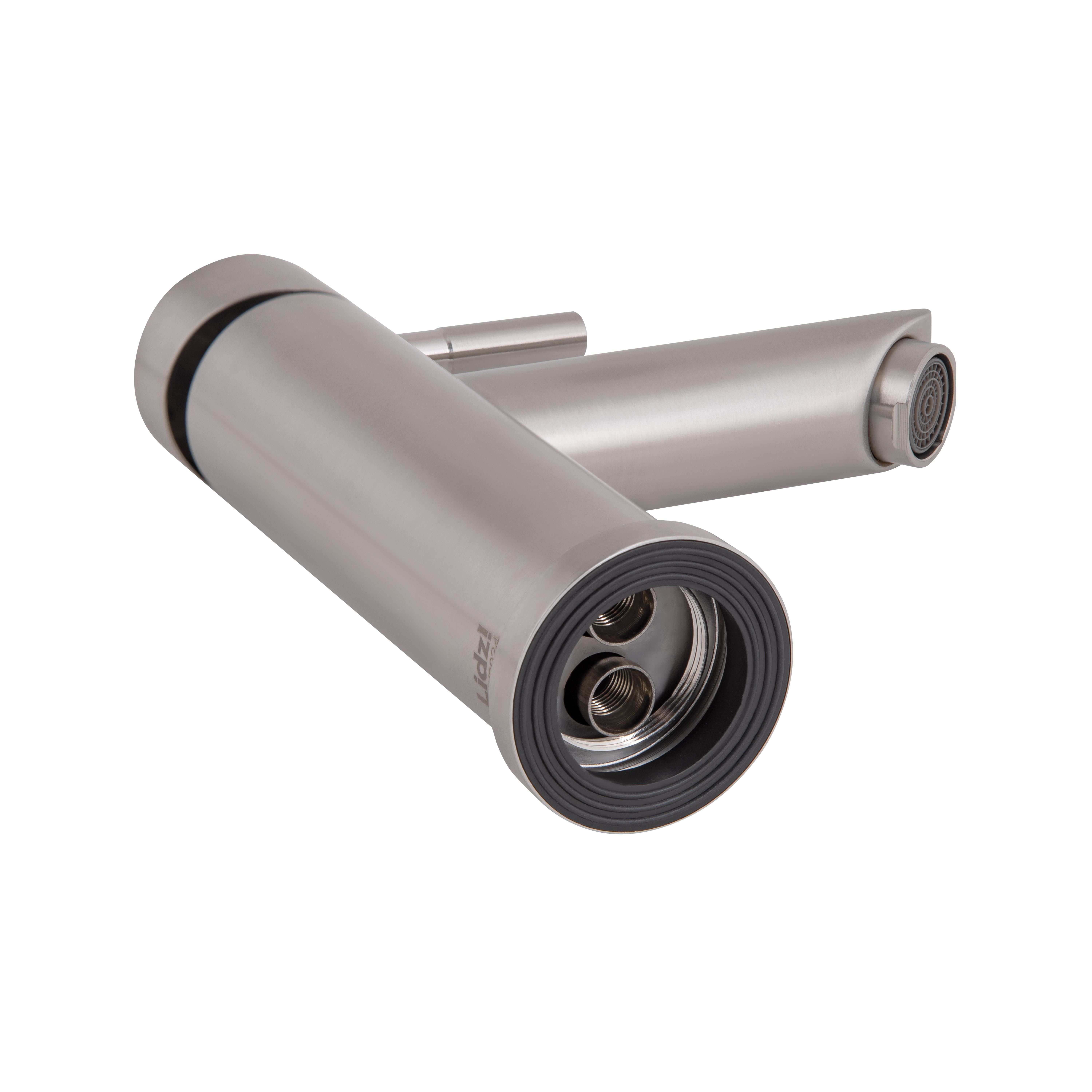 Змішувач для раковини Lidz Aria 001F (k35) LDARI001FNKS34937 Nickel