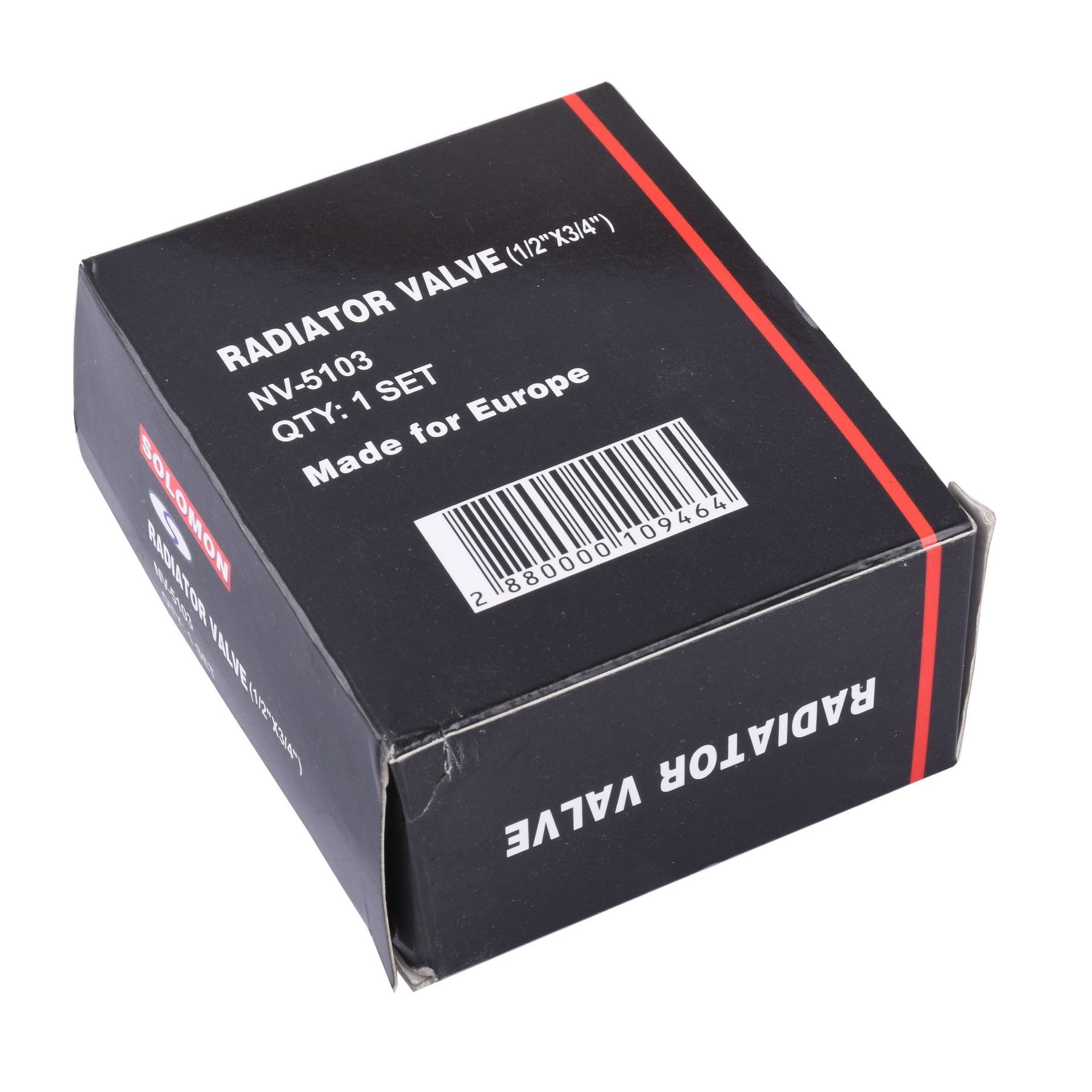 Вузол нижнього підключення панельного радіатора SOLOMON NV 5103 прямий кульовий 3/4″ в інтернет-магазині Yago