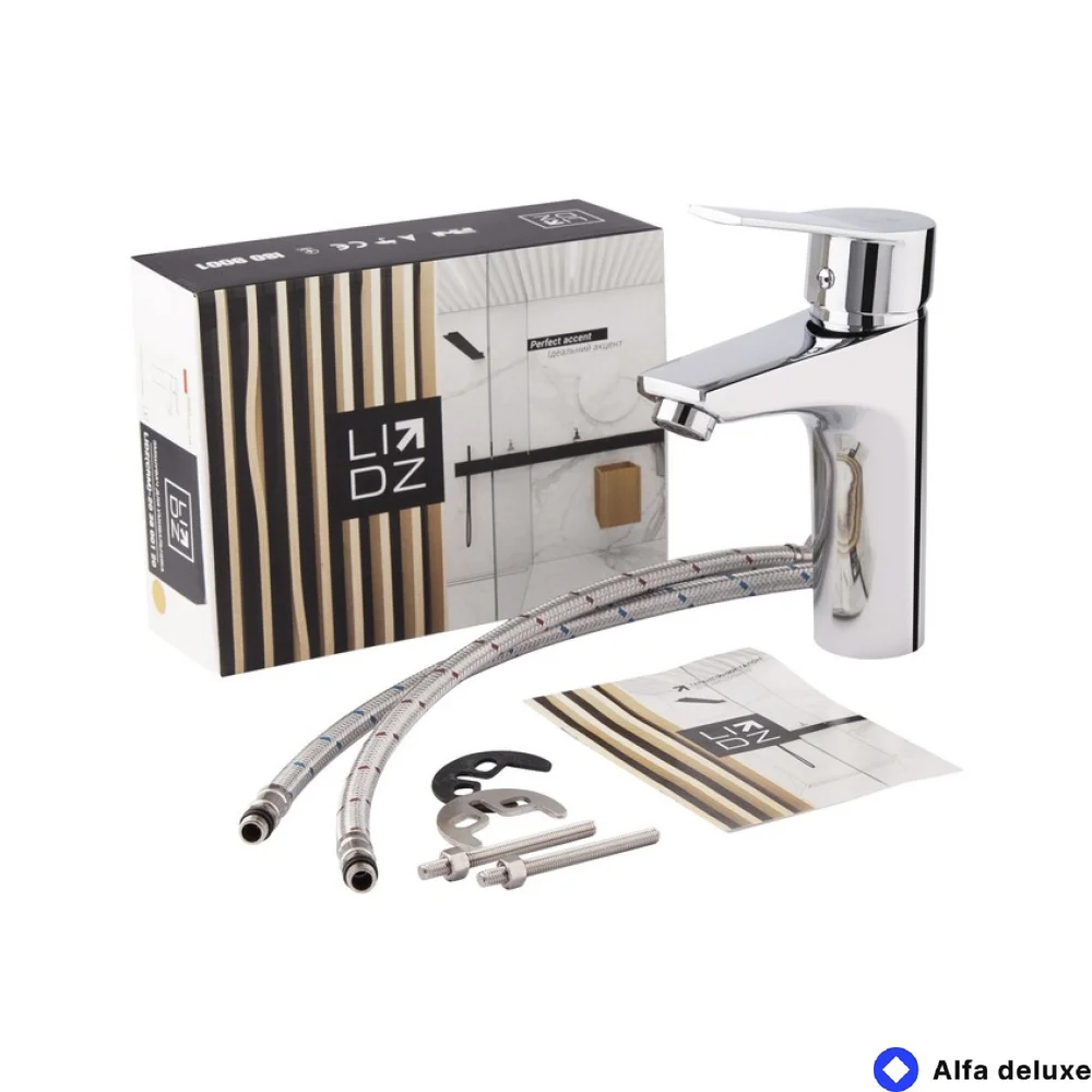 Змішувач для раковини Lidz Michelle 0011 (k40) Chrome