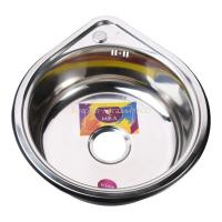 Мийка кухонна врiзна кругла 530х180 Polish MR 530 P Mira