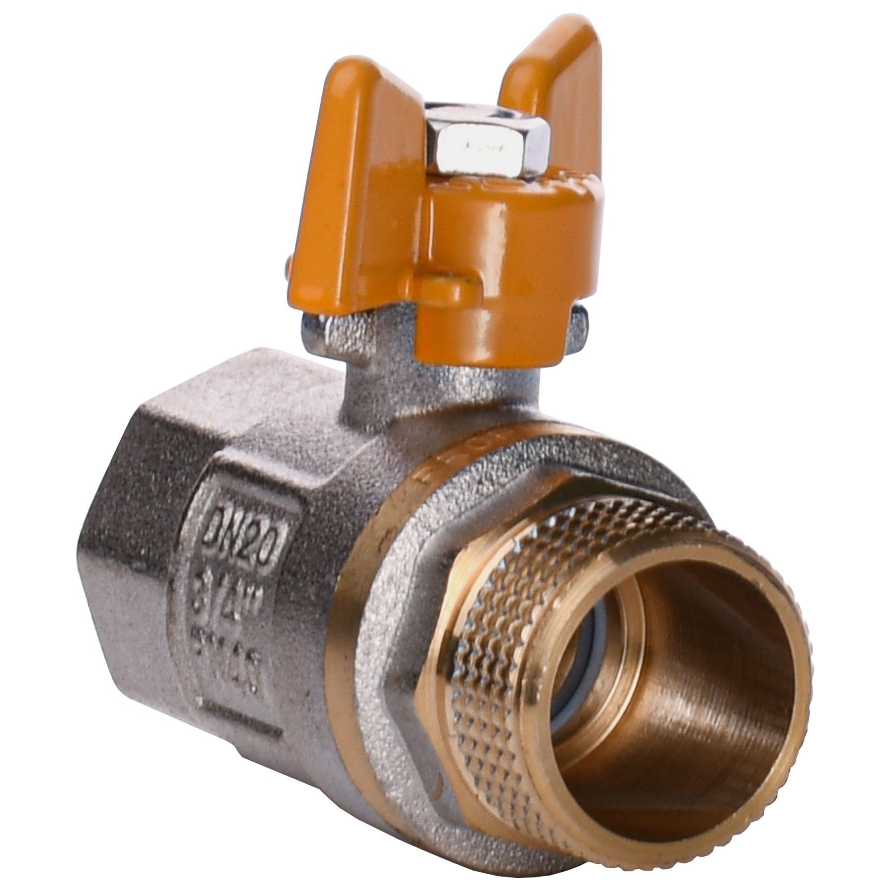 Кран кульовий прямий Q PROFESSIONAL 3/4″ ЗВ ЖБ PN40 QP152 в інтернет-магазині Yago