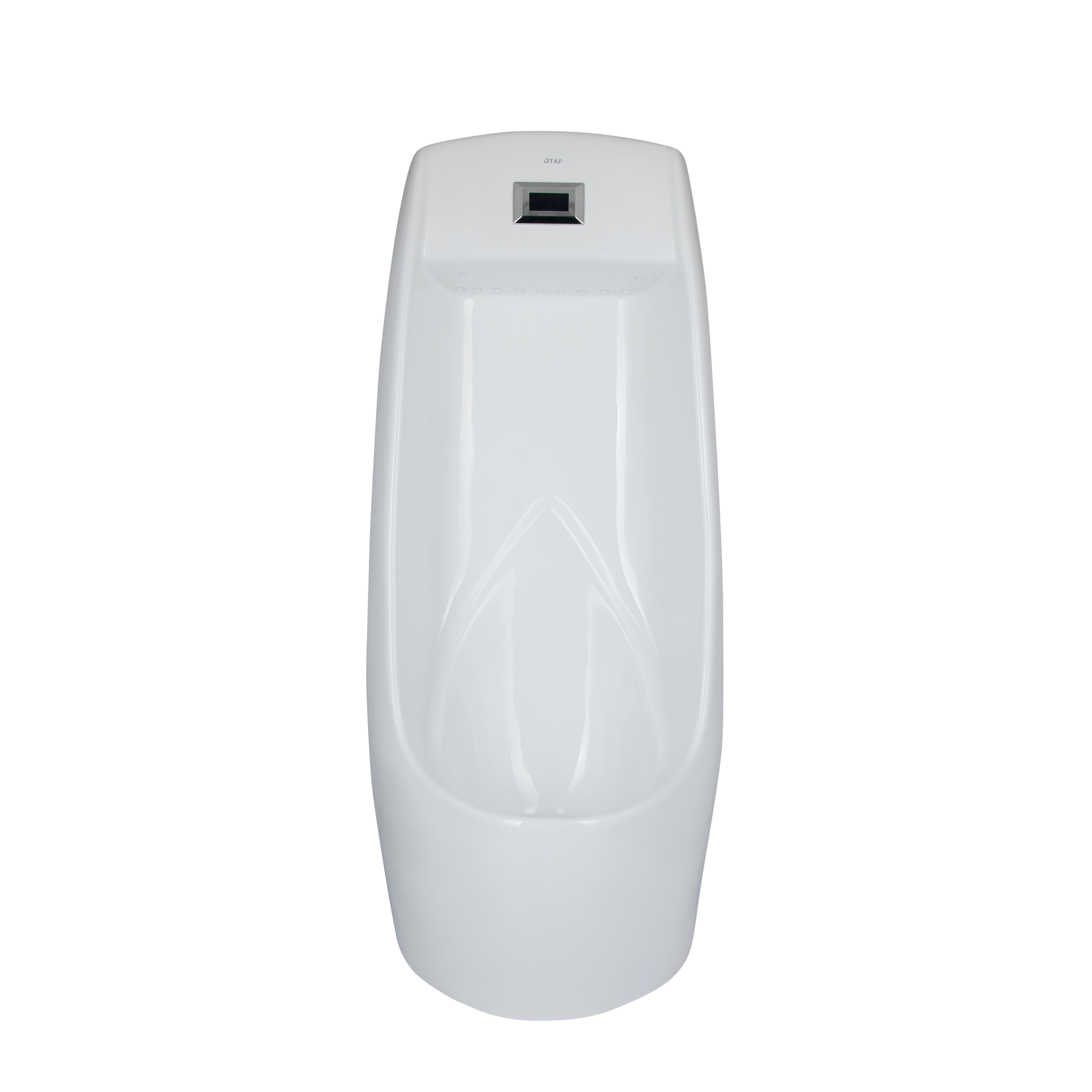 Пісуар підлоговий Qtap Scorpio з ІЧ-датчиком автоматичного змиву 430х370х990 White QT1488101HW