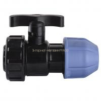 Кран кульовий ПНД Vsplast 32*1 ''  ВР 6002 в інтернет-магазині Yago