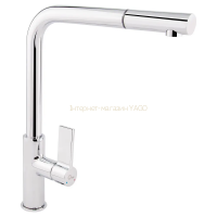 Кухоний змішувач з висувним шлангом лійки QT Iris CRM 007F