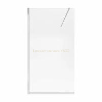 Душова перегородка Qtap Walk-In Standard CRM2011.C8 110х200 см, скло Clear 8 мм, покриття CalcLess