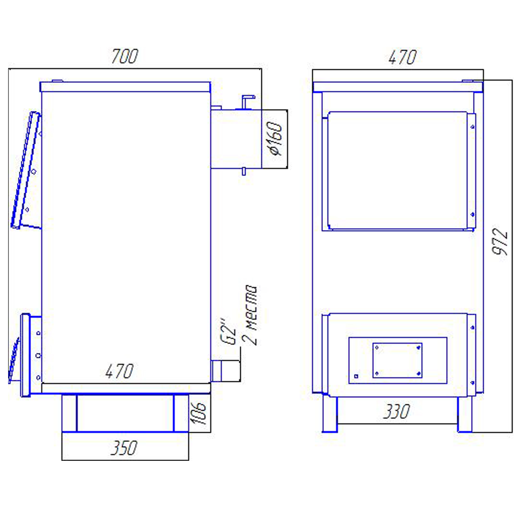 Твердопаливний котел Warmly Flame 14 кВт в інтернет-магазині Yago
