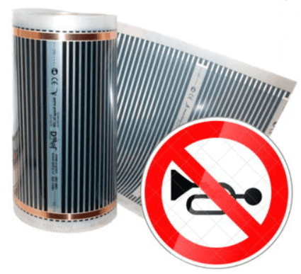 Шум от инфракрасной пленки