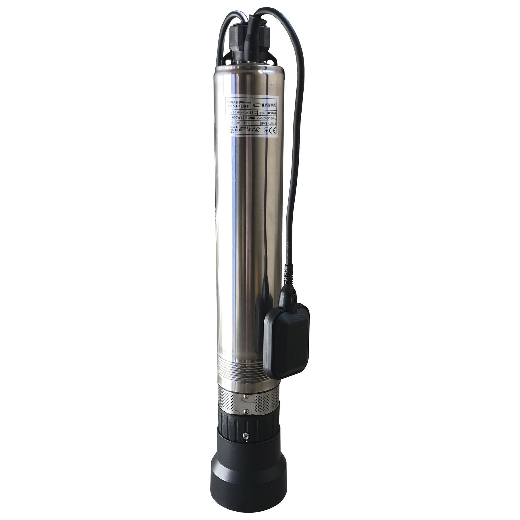 Насос колодязний OPTIMA OP 5,1 - 48/6  F 0,6 кВт (з поплавком) в інтернет-магазині Yago