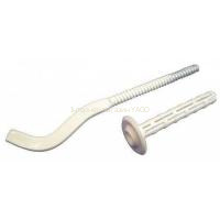 Кронштейн секційного радіатора CRISTAL NS-1011B штирьковий білий з дюбелем ф9х170мм (кратно 2) в інтернет-магазині Yago