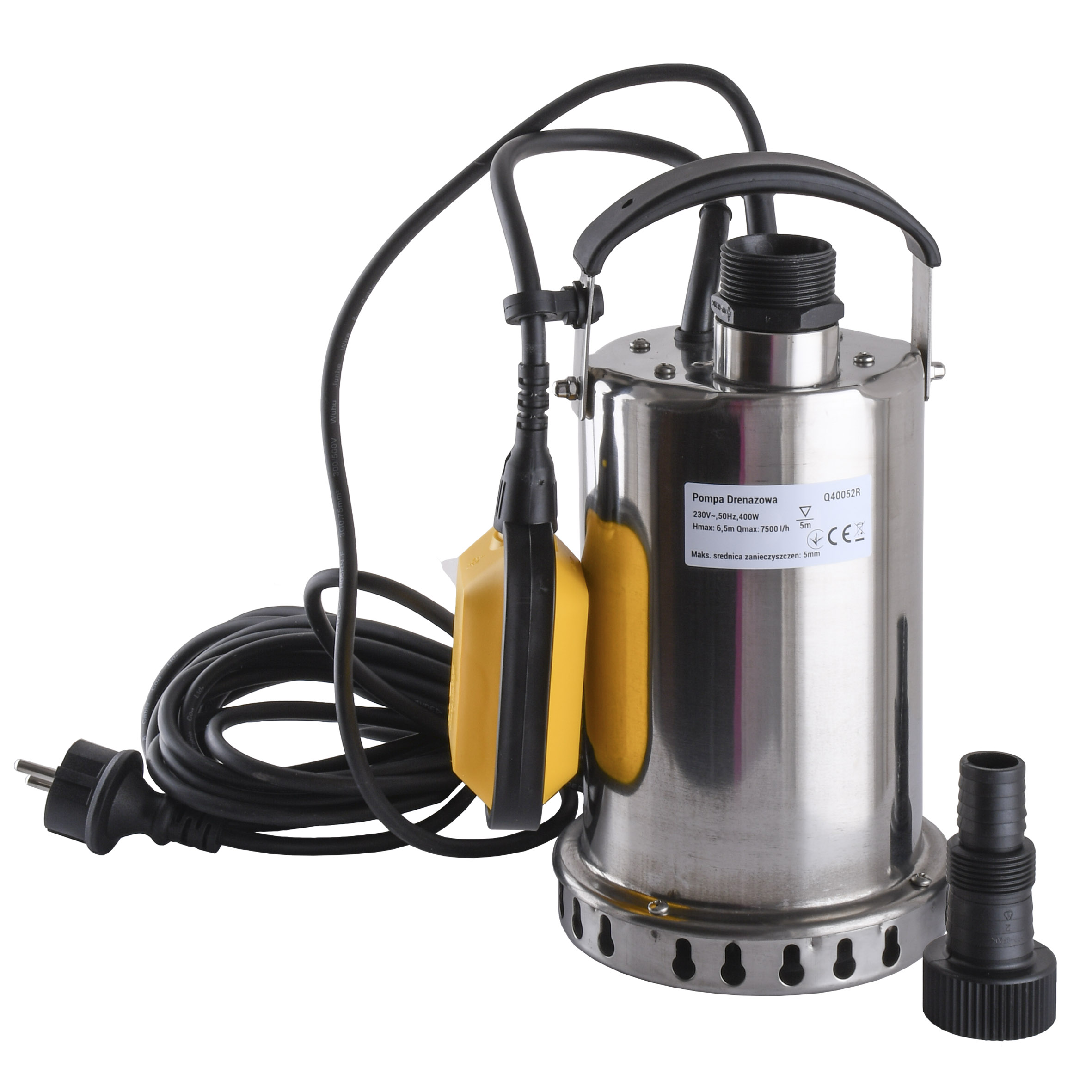 Насос дренажний Optima Q40052R 0,4кВт для чистої води нерж, в інтернет-магазині Yago