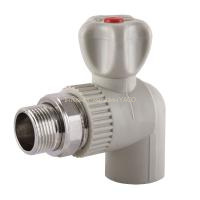 Кран радіаторний кутовий Vsplast  PPR ф20x1/2″ 2026 в інтернет-магазині Yago