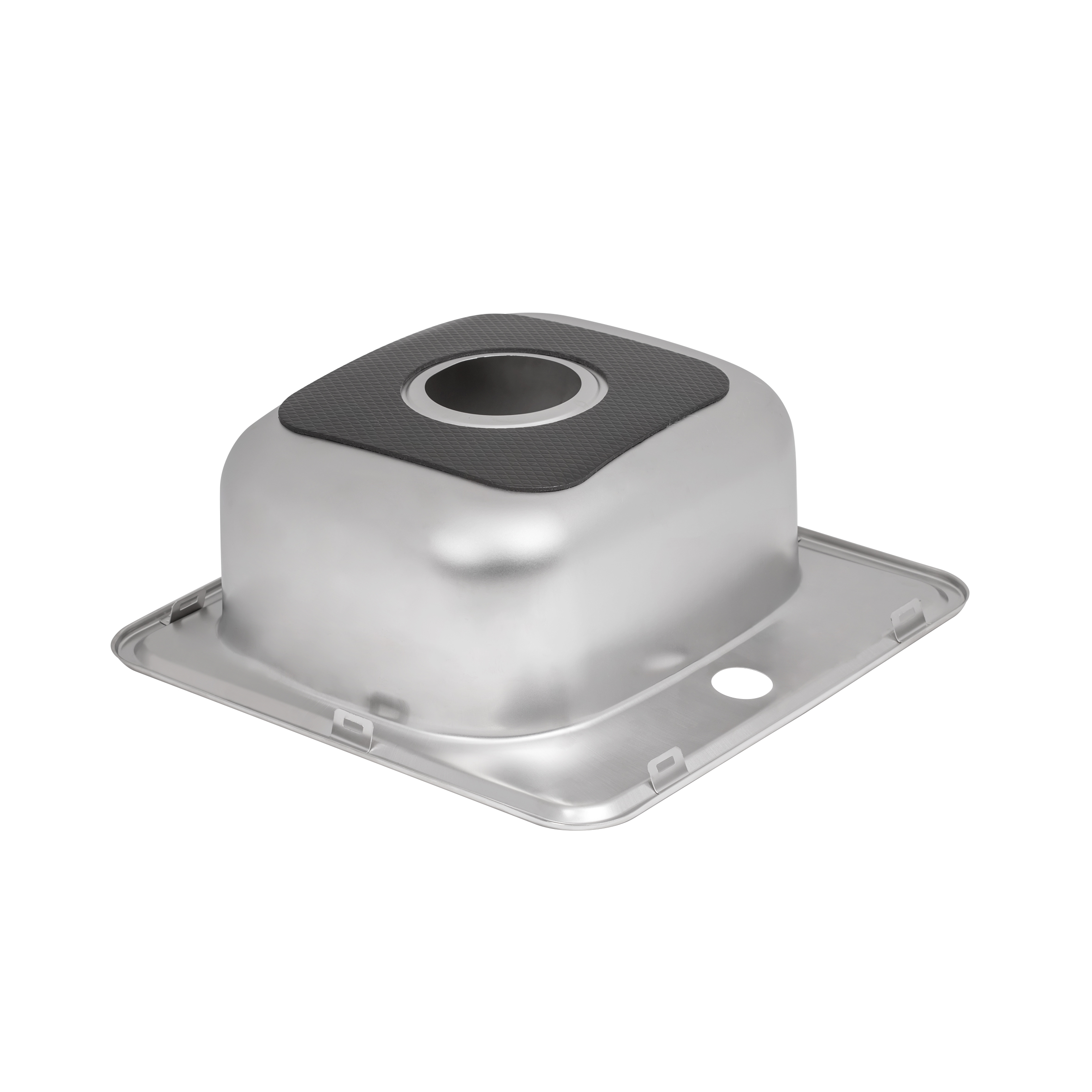 Кухонна мийка Lidz 3838 0,6 мм Satin (LIDZ3838POL06)