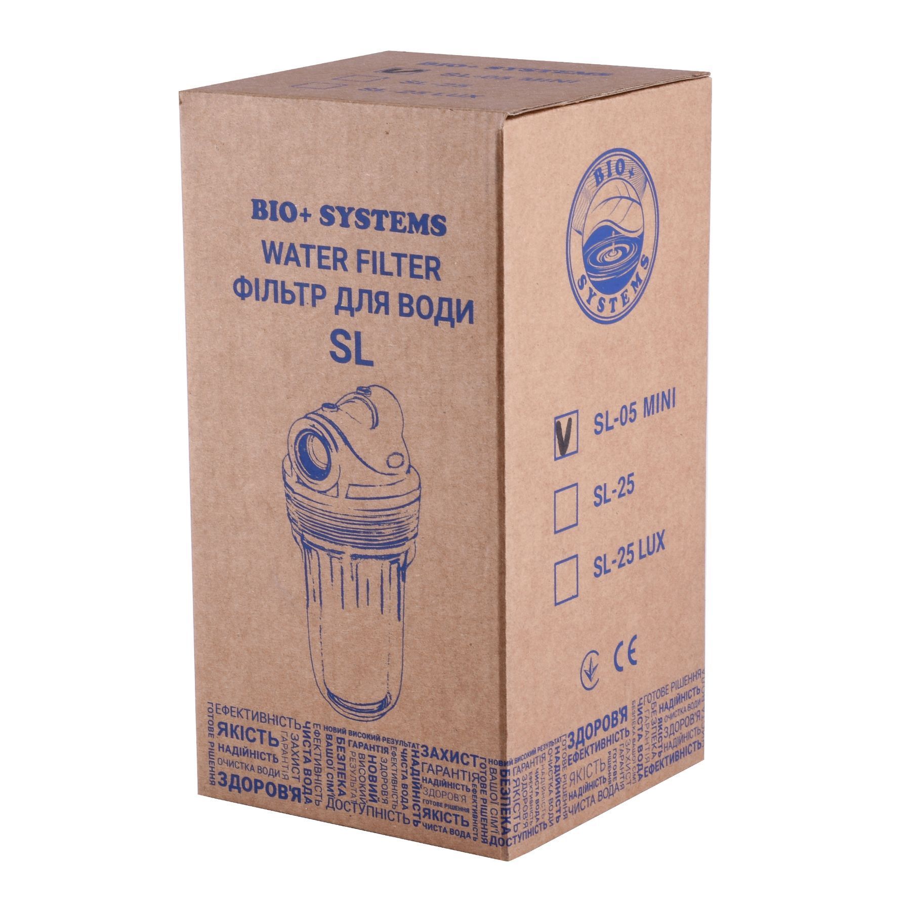 Фільтр-колба ″Міні″ з ПП картриджем Bіо+ systems SL05 в інтернет-магазині Yago