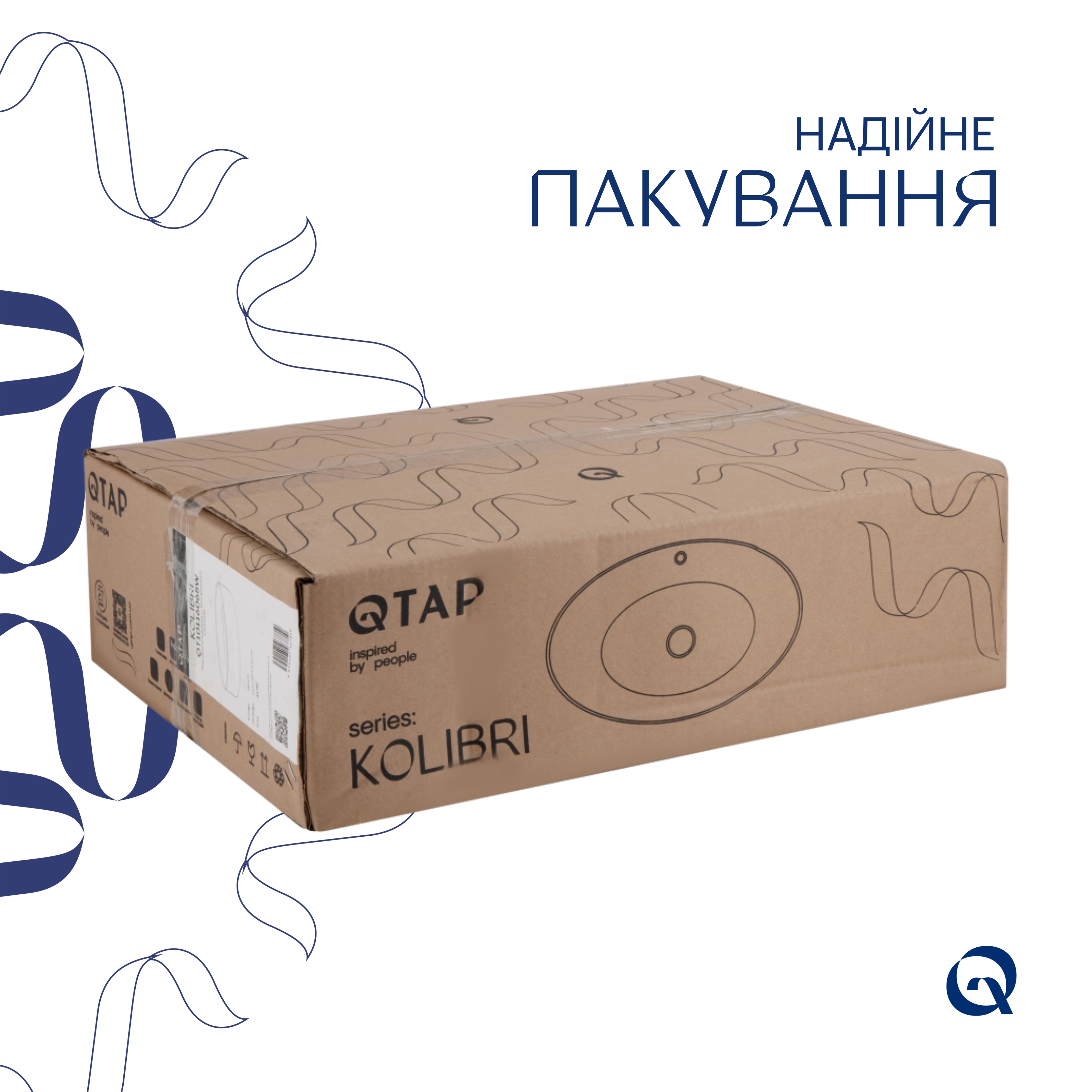 Раковина-чаша Qtap Kolibri 505x360x145 White QT10116065W