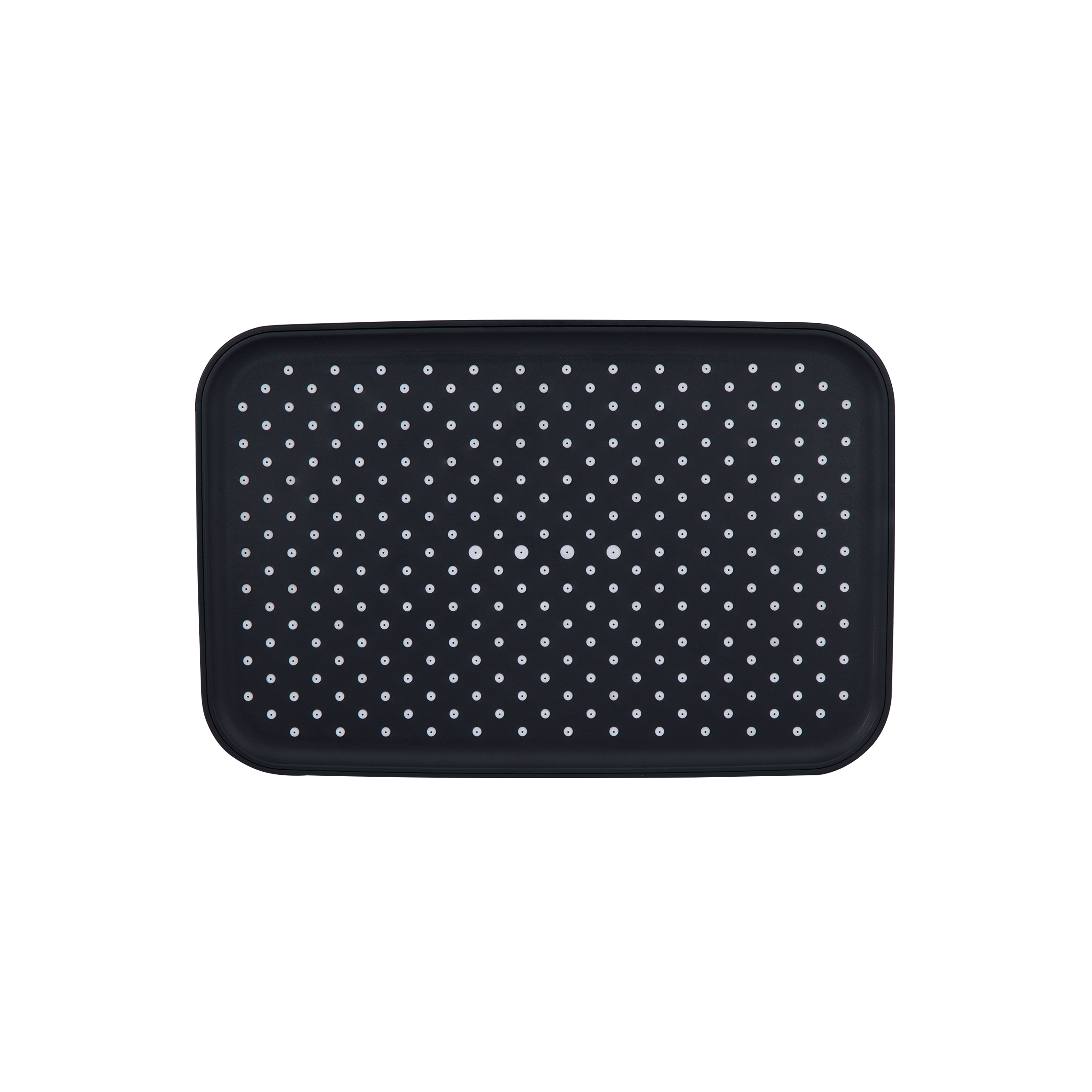 Лійка для верхнього душу Qtap Hlavova 300x200 мм прямокутна QTHLA107BLM45783 Black Matt