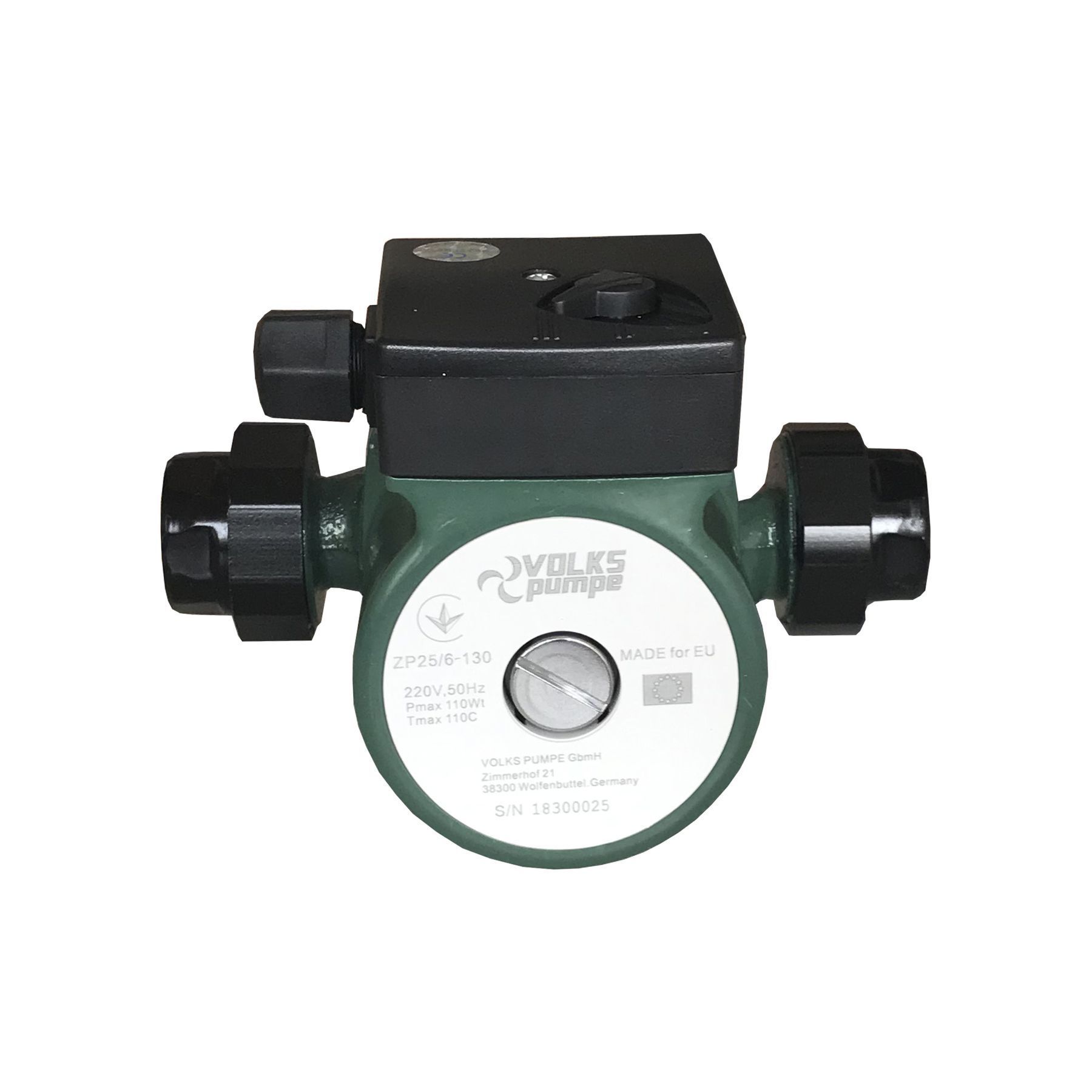 Насос циркуляційний VOLKS pumpe  ZP25/6 130мм + гайки в інтернет-магазині Yago