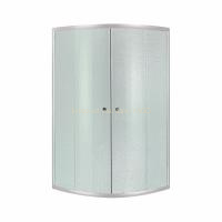 Душова кабіна Lidz Latwa SC90x90.SAT.LOW.FR, скло Frost 4 мм без піддона