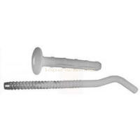 Кронштейн секційного радіатора 8х250мм білий з дюбелем в інтернет-магазині Yago