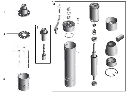 Насос свердловинний шнековий  VOLKS pumpe  2QGD 1-48-0,25кВт 2 дюйми! + кабель 15м в інтернет-магазині Yago