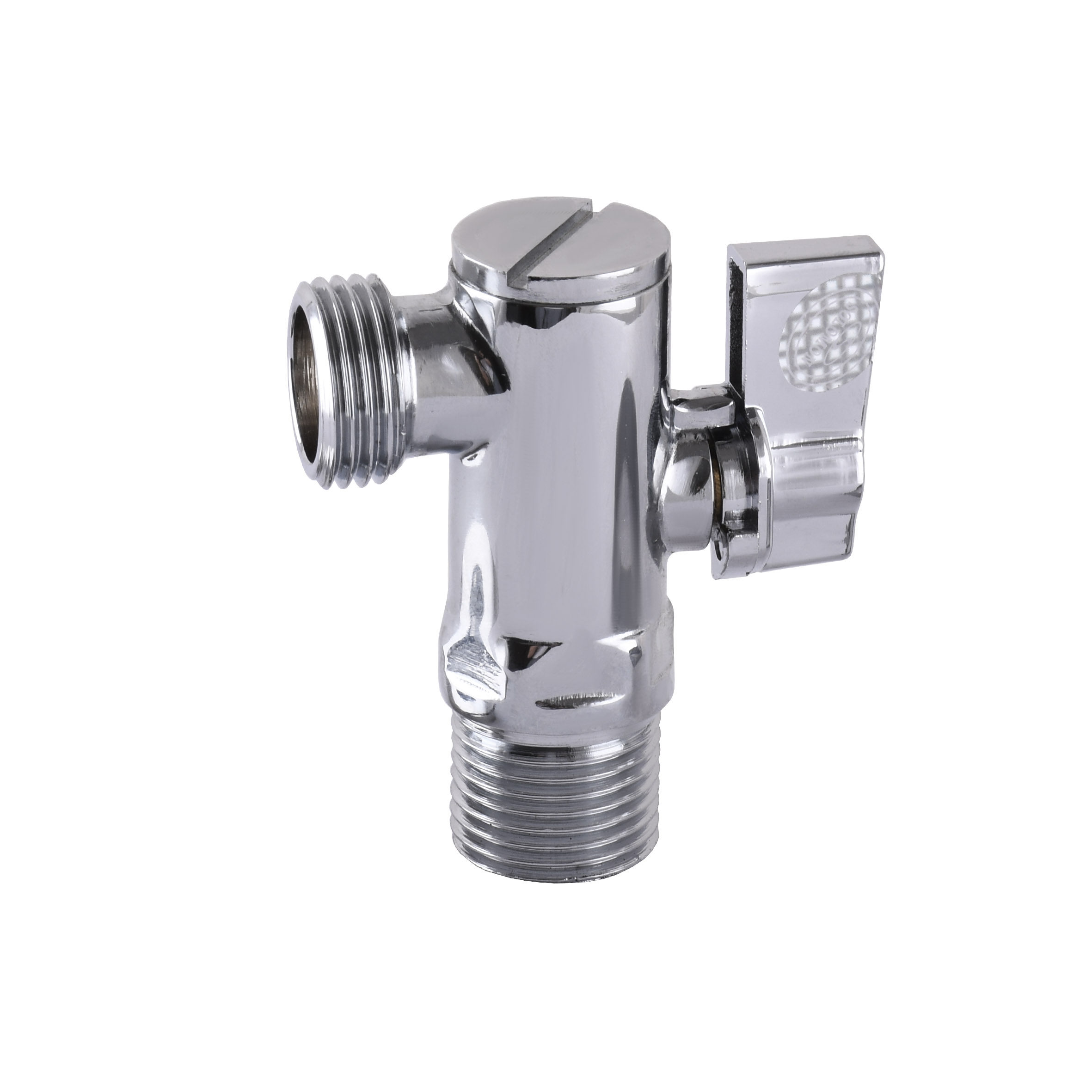 Кран кульовий кутовий з фільтром SOLOMON 1/2″x3/4″ А7041(7043) в інтернет-магазині Yago