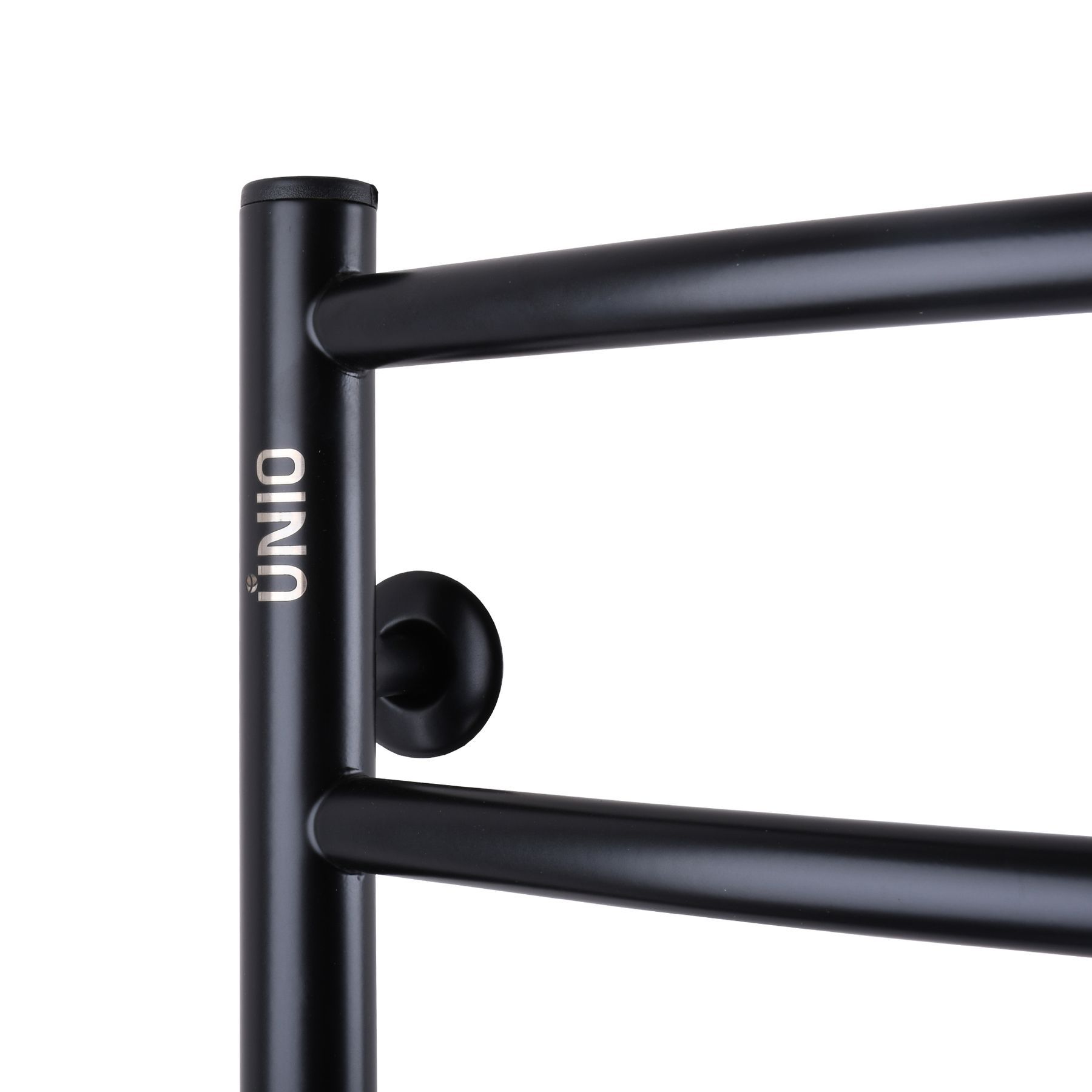 Рушникосушарка UNIO LD ER 700-500-7 BLK Драбинка Дуга електро чорна в інтернет-магазині Yago