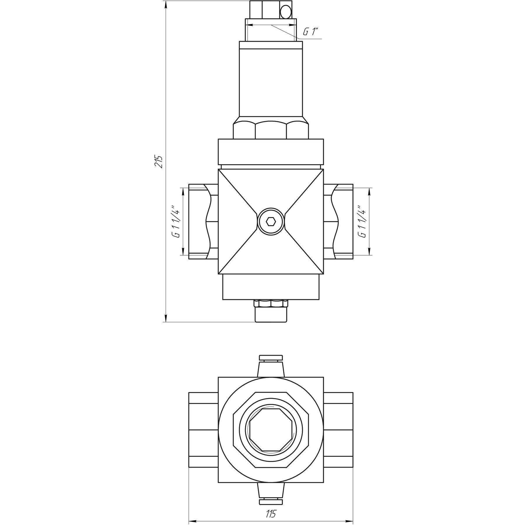 Редуктор ITAP 1 1/4″ RINOX 143 в інтернет-магазині Yago