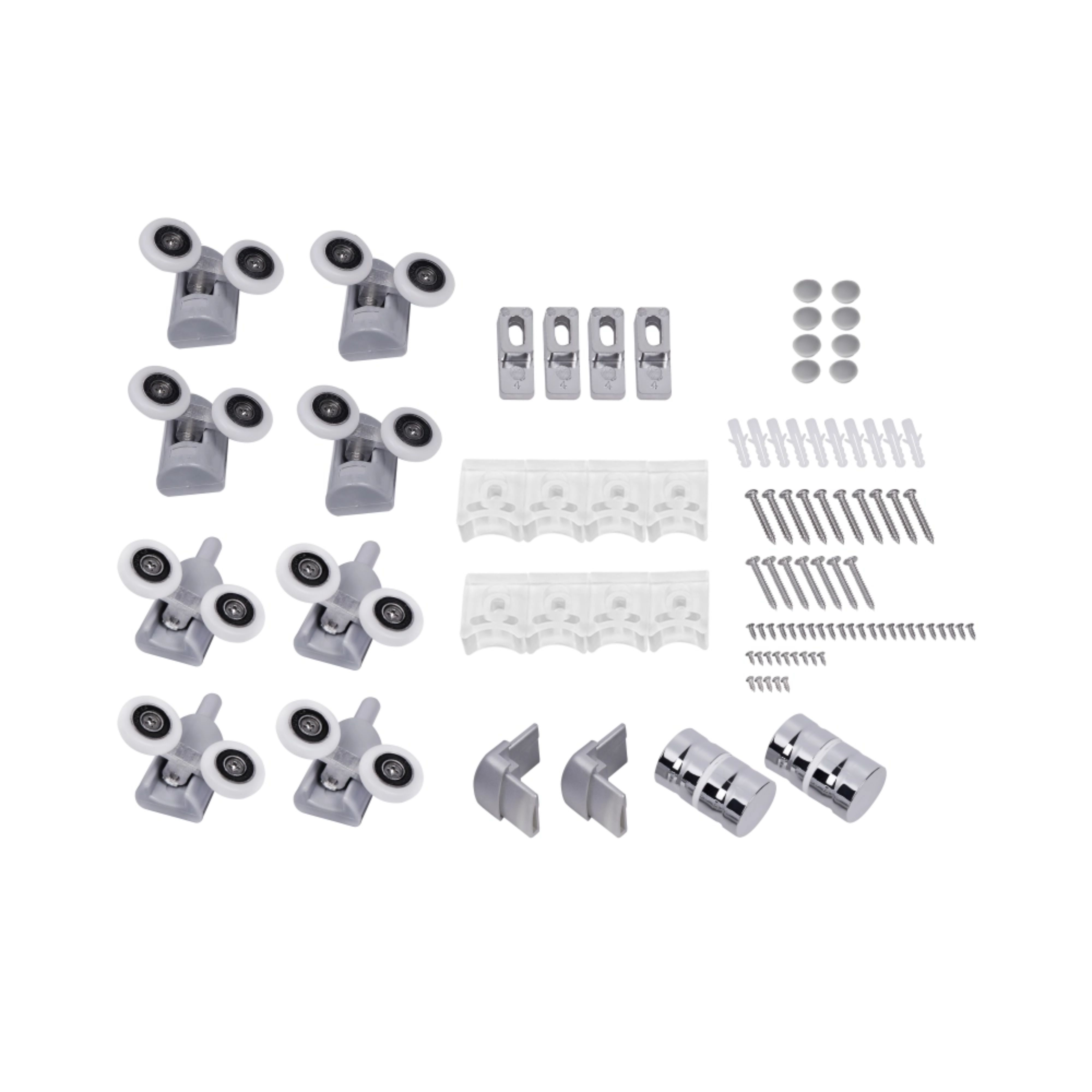 Набір Lidz душова кабіна Latwa SC80x80.SAT.LOW.FR, скло Frost 4 мм + піддон Kupala