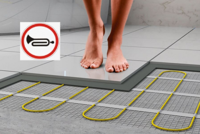 Странный "Гул"  кабельного электрического теплого пола