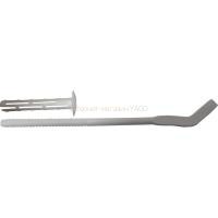 Кронштейн секційного радіатора CRISTAL NS-1011А штирьковий білий ПВХ з дюбелем ф9х245мм (кратно 2) в інтернет-магазині Yago