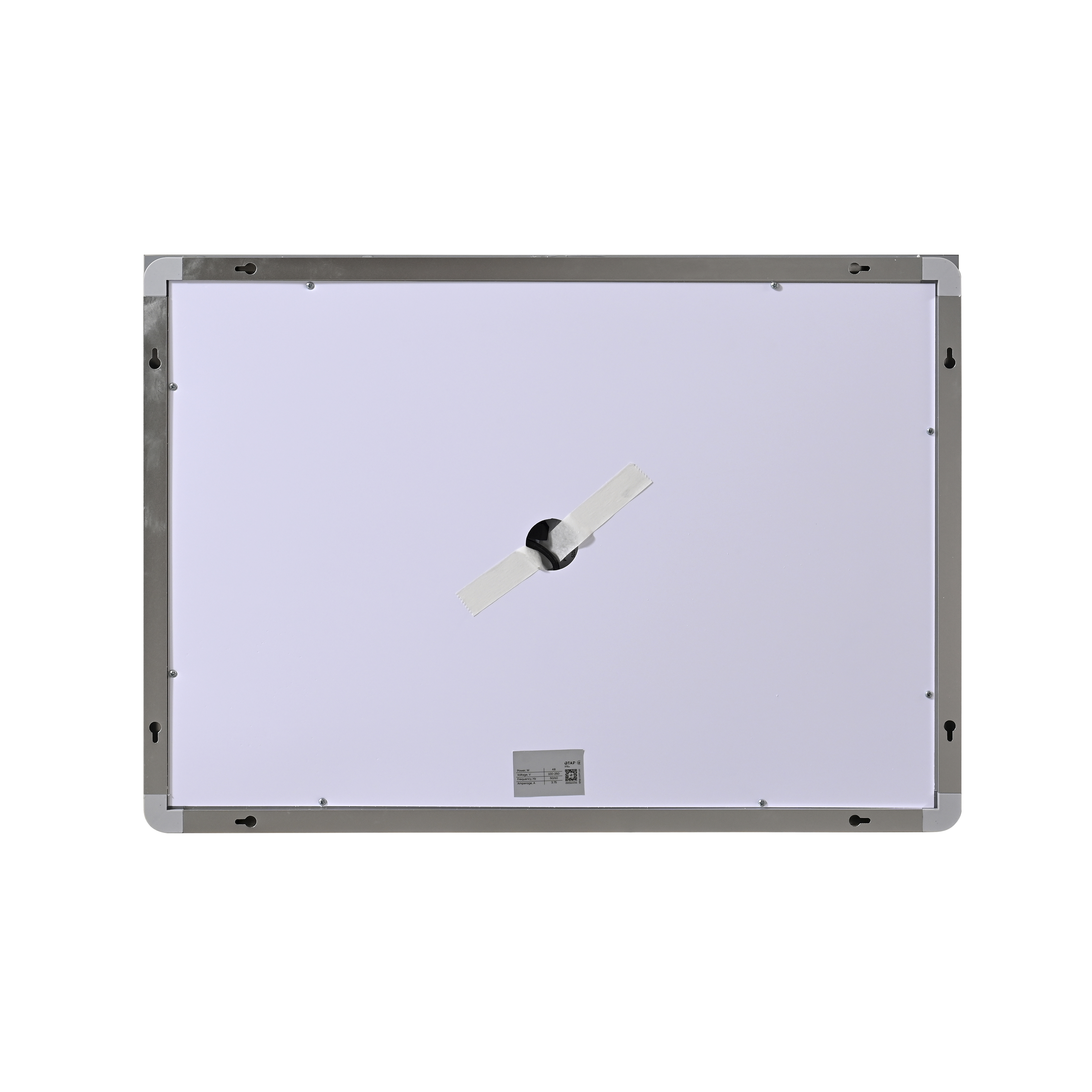 Дзеркало Qtap Mideya (DC-F613) 700х500 з LED-підсвічуванням Touch, з антизапотіванням, димером QT2078NCF7050W