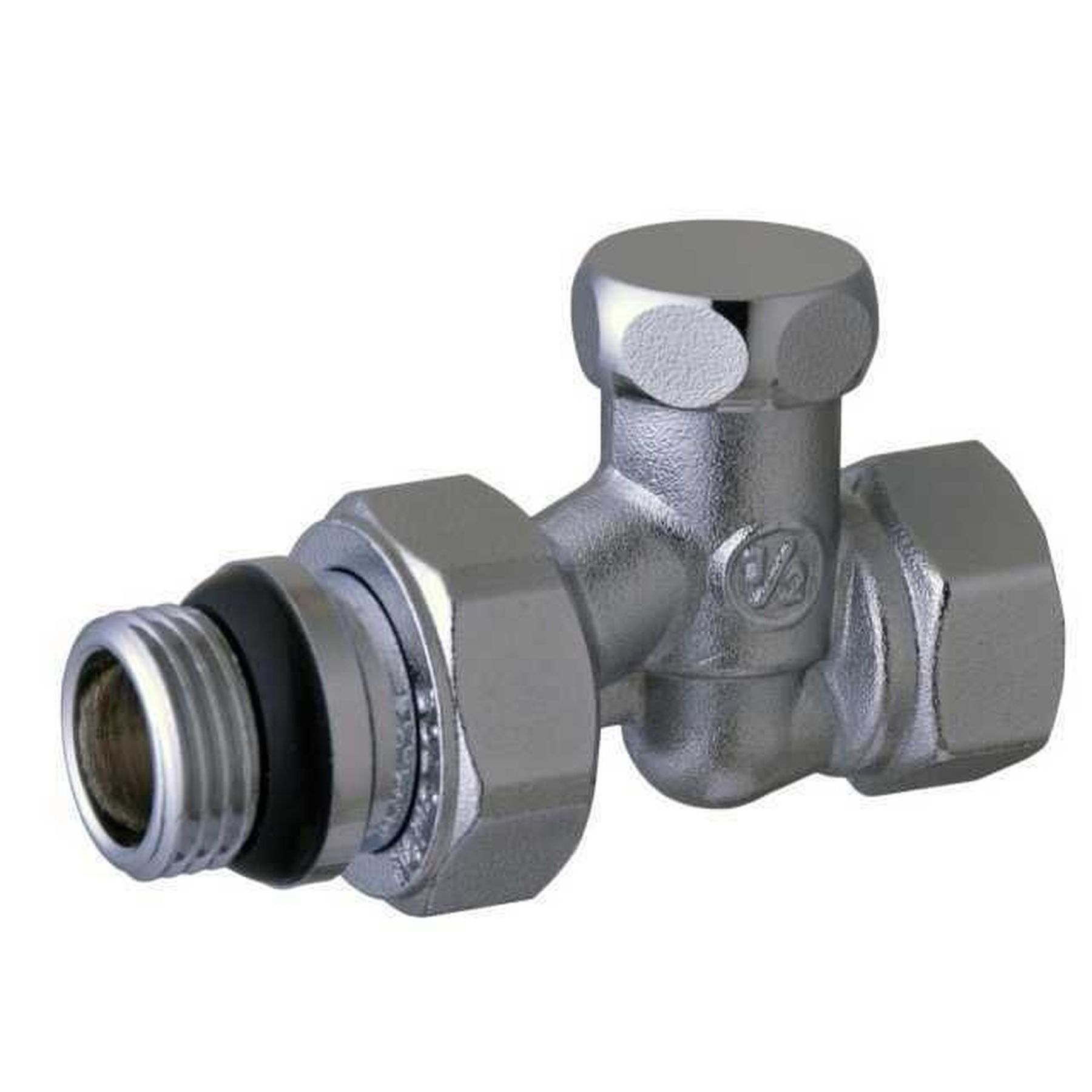 Кран радіаторний прямий SOLOMON 1/2″ з гумовим ущільнювачем 161405 під ключ в інтернет-магазині Yago