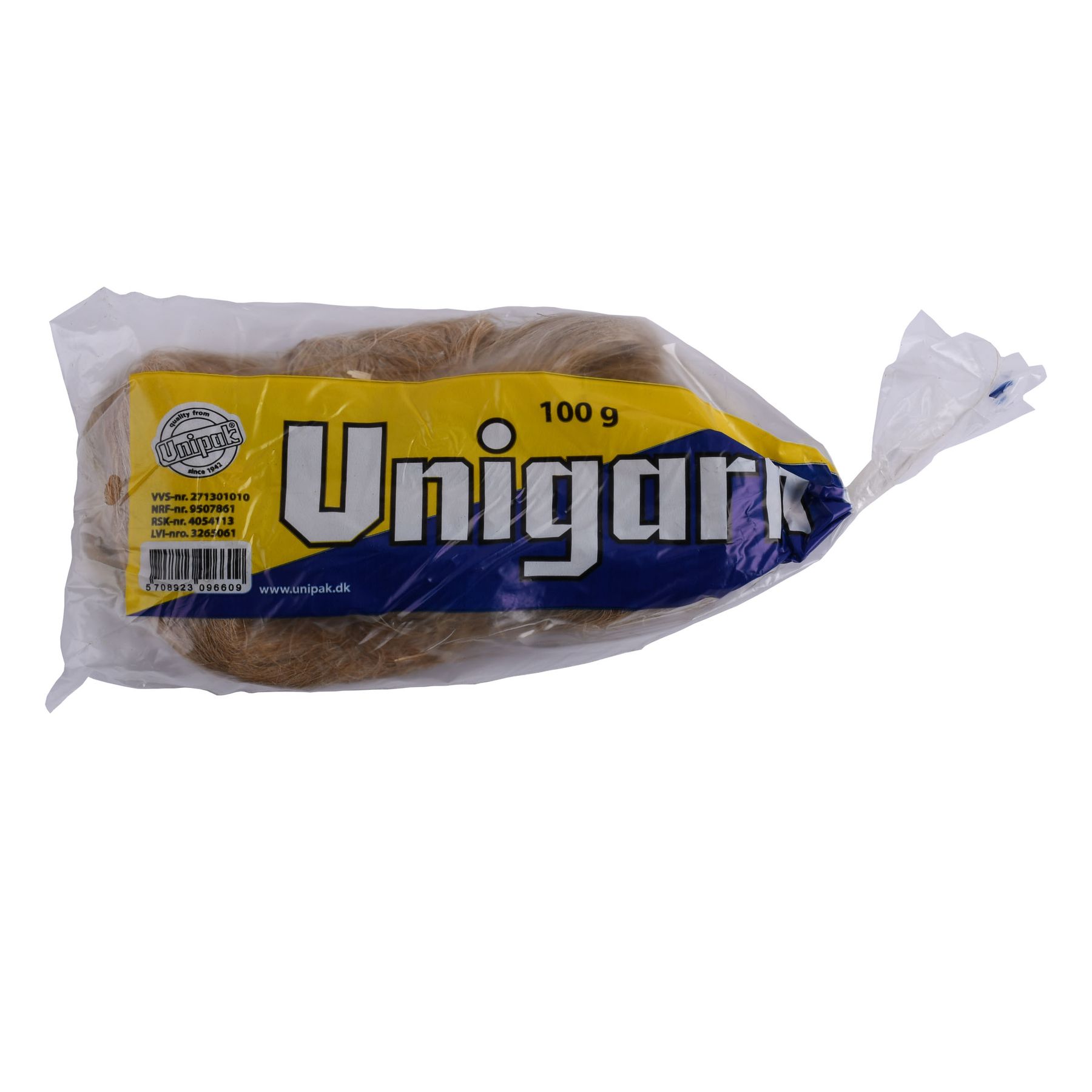 Пакля, льон сантехнічний Unigarn 100г UNIPAK (коса) в інтернет-магазині Yago