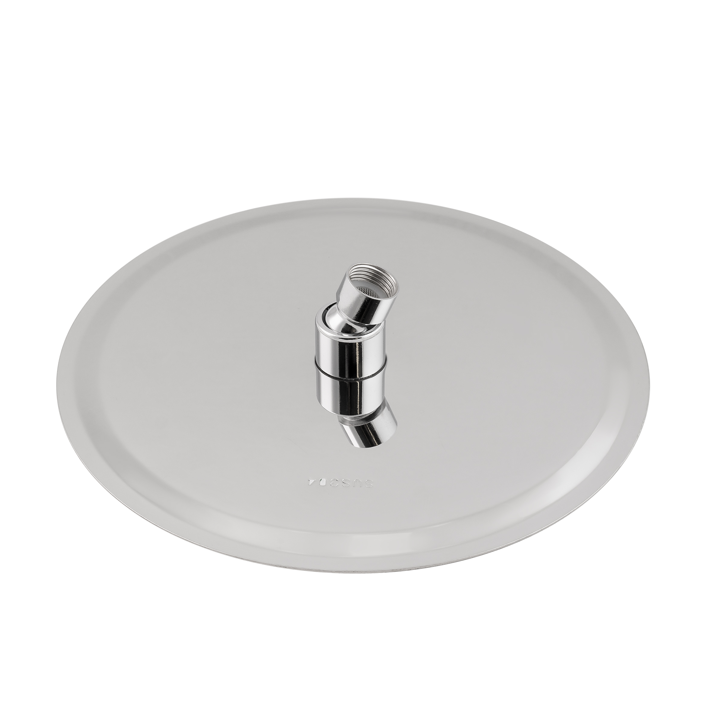 Лійка для верхнього душу Лейки Lidz Лейка 125 245 мм округла LDNIA125NKS37518 Chrome