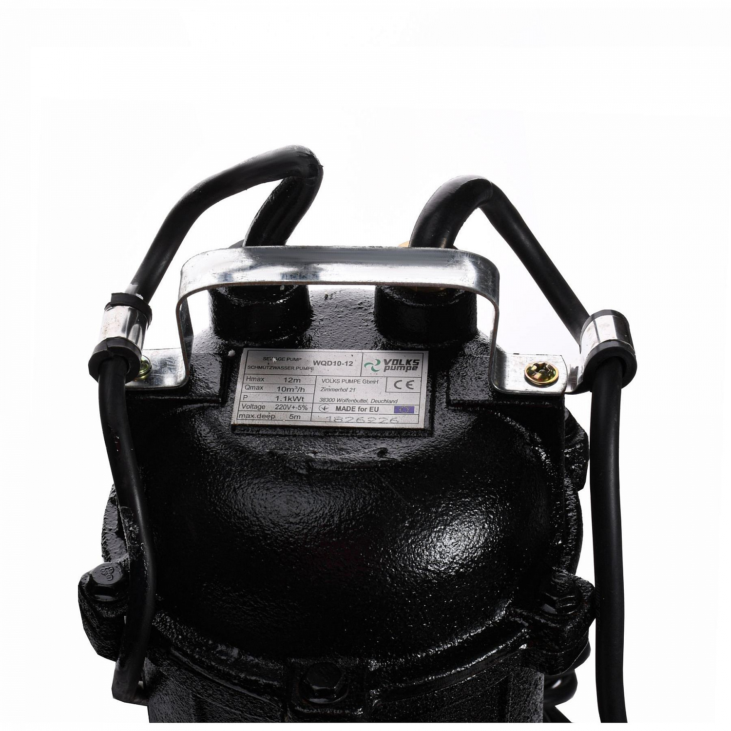 Насос фекальний  VOLKS pumpe  WQD10-12 1,1кВт в інтернет-магазині Yago