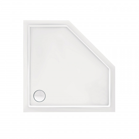 Душовий піддон Qtap Diamond 301112 100x100x12 см + сифон