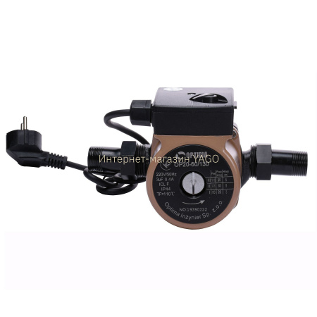 Насос циркуляційний Optima OP20-60 130мм + гайки, + кабель з вилкою в інтернет-магазині Yago