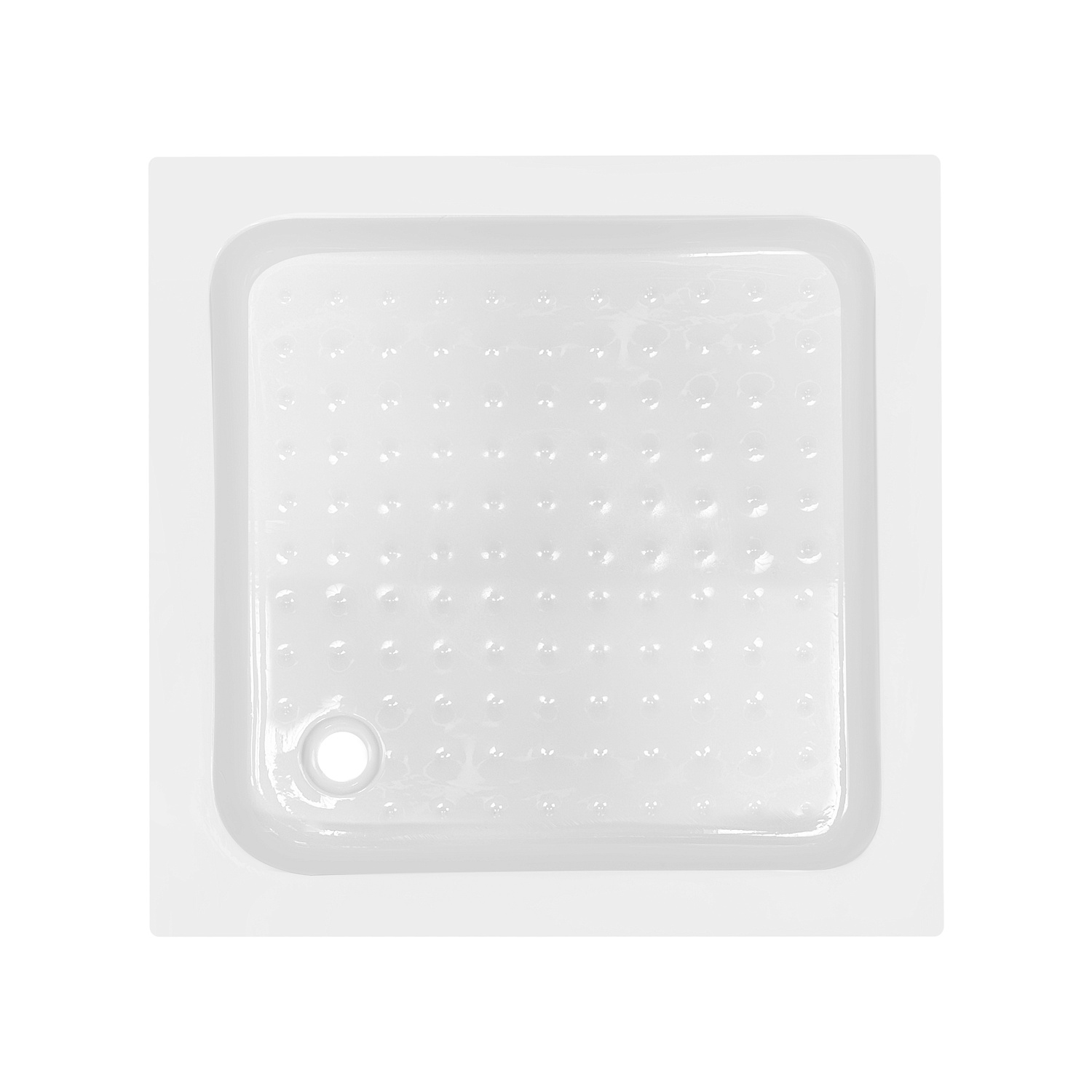 Душова кабіна Lidz Wawel SC80x80.SAT.LOW.GR, скло тон. 4 мм + Lidz Душовий піддон KAPIELKA ST80x80х14