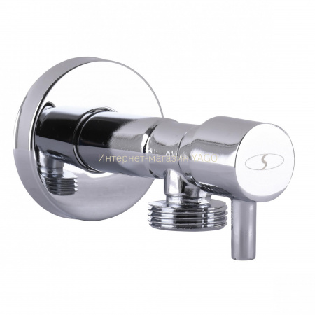 Кран напівобертовий кутовий SOLOMON 1/2″х1/2″ Lazer 7076 в інтернет-магазині Yago